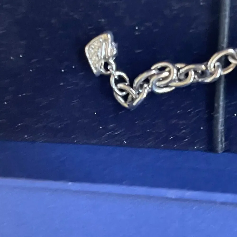 Swarovski chunky metal
